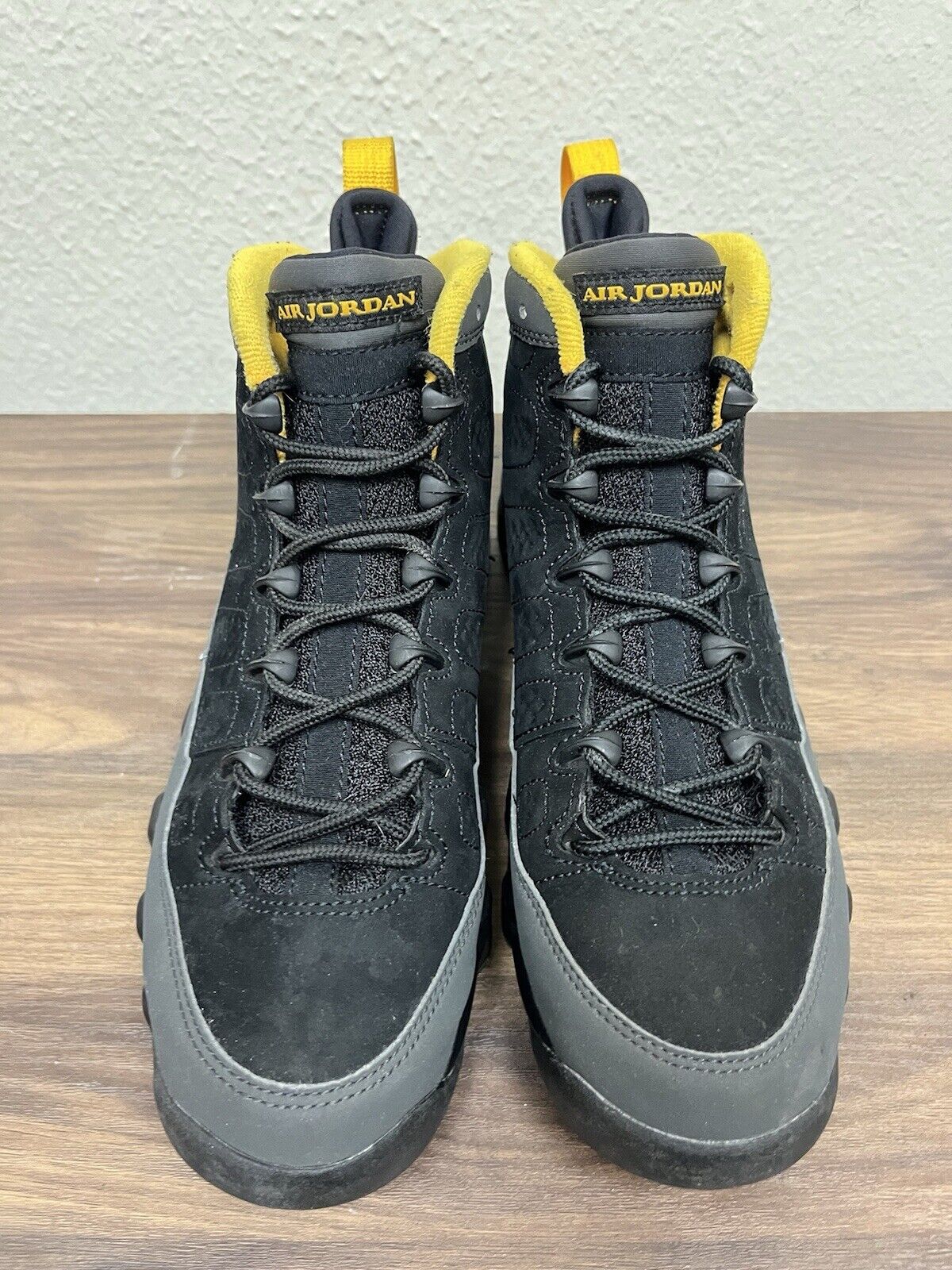 Size 6.5y Jordan 9 “Dark Charcoal University Gold”  GS 302359-070 Basketball 240