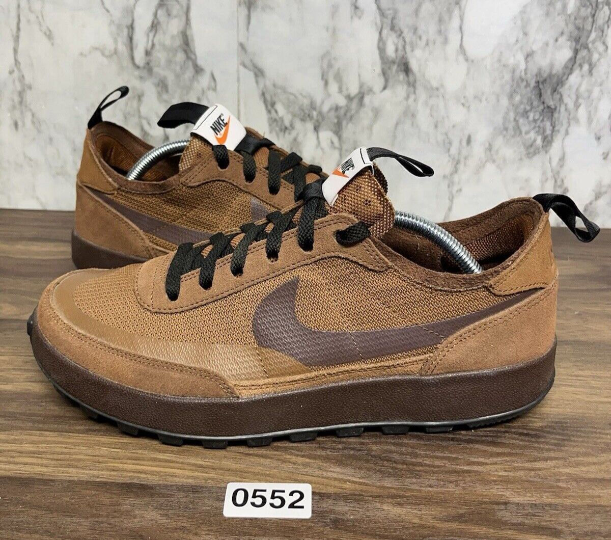 Size 12.5W/11M WORN - NikeCraft General Purpose  Tom Sachs Brown DA6672-201 *552