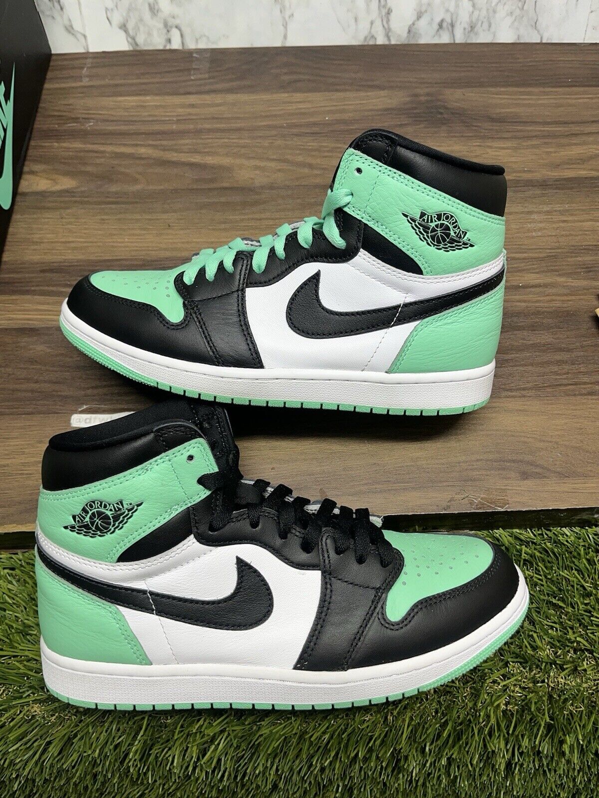 Size 8 - Air Jordan 1 Retro OG High Green Glow *452