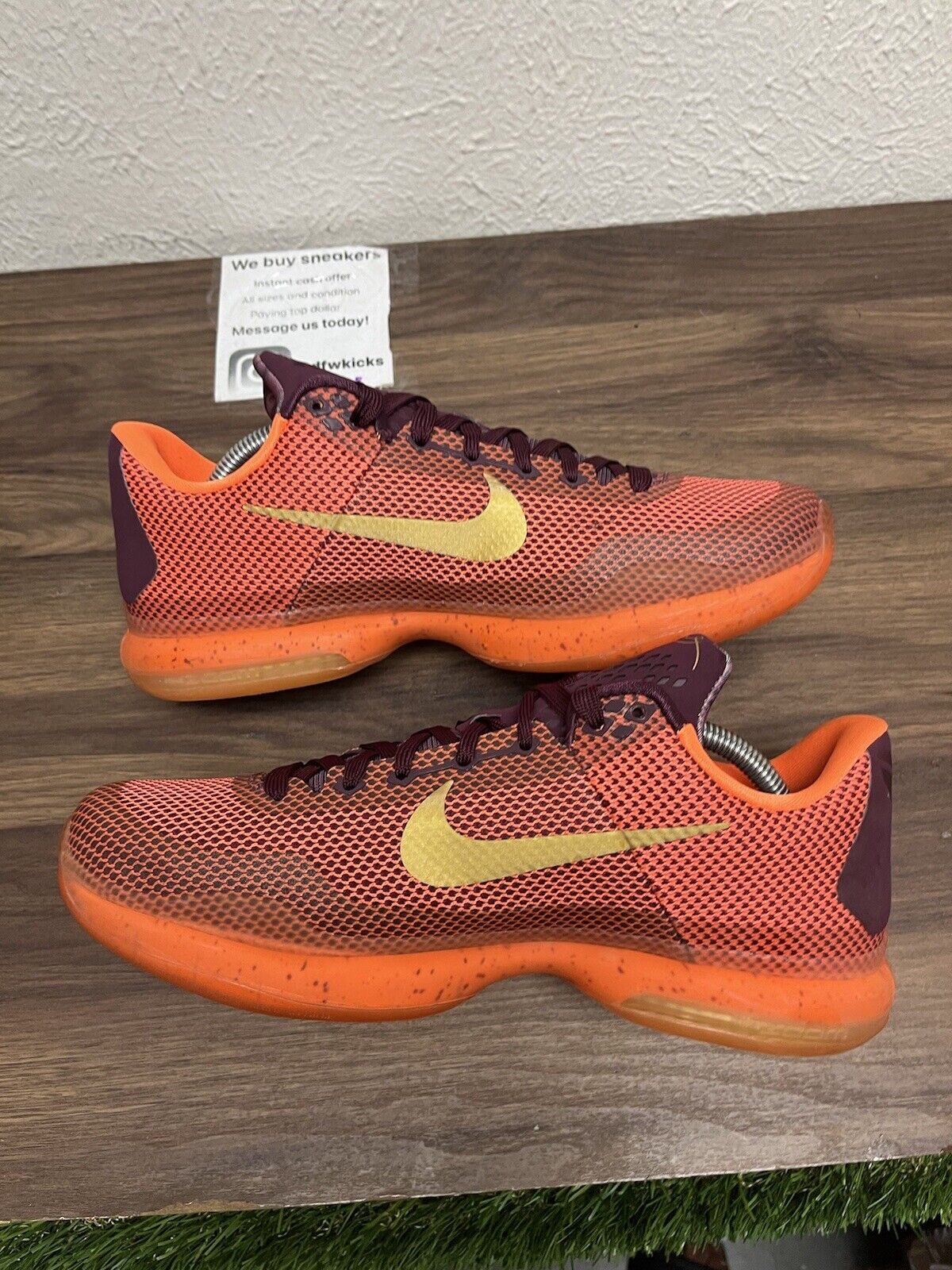 Nike Kobe X 10 Silk Road Size 9.5 Immaculate Condition Rare Gem 🔥🔥 705317-676