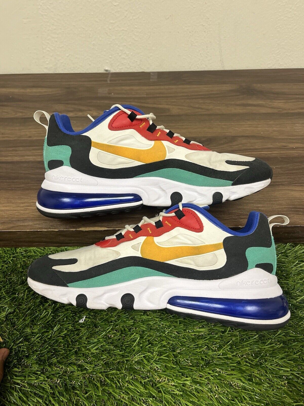 Nike Air Max 270 React 'Bauhaus' Men's Size 12 AO4971-002