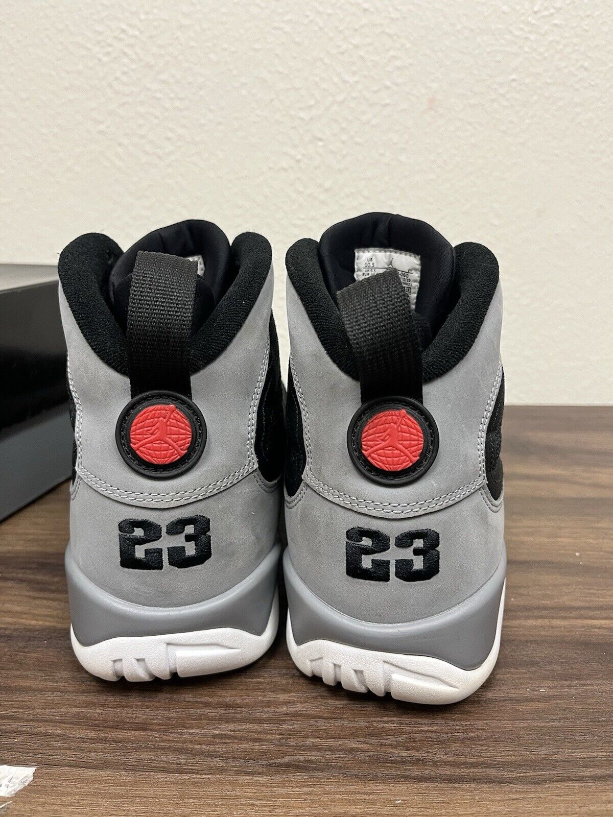 Size 10.5 - Jordan 9 Retro Particle Gray 2022 377