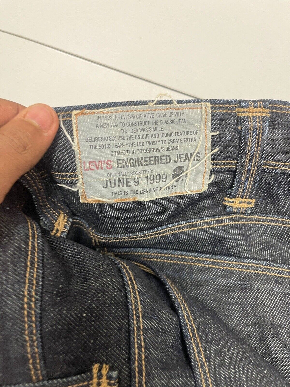 LEVI'S Engineered Jeans 1999 Y2k Size 32x36