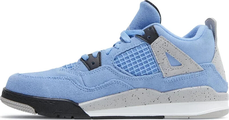 Nike Air Jordan 4 Shoes Boys Toddler 12C Retro 'University Blue' BQ7669-400 y2k 