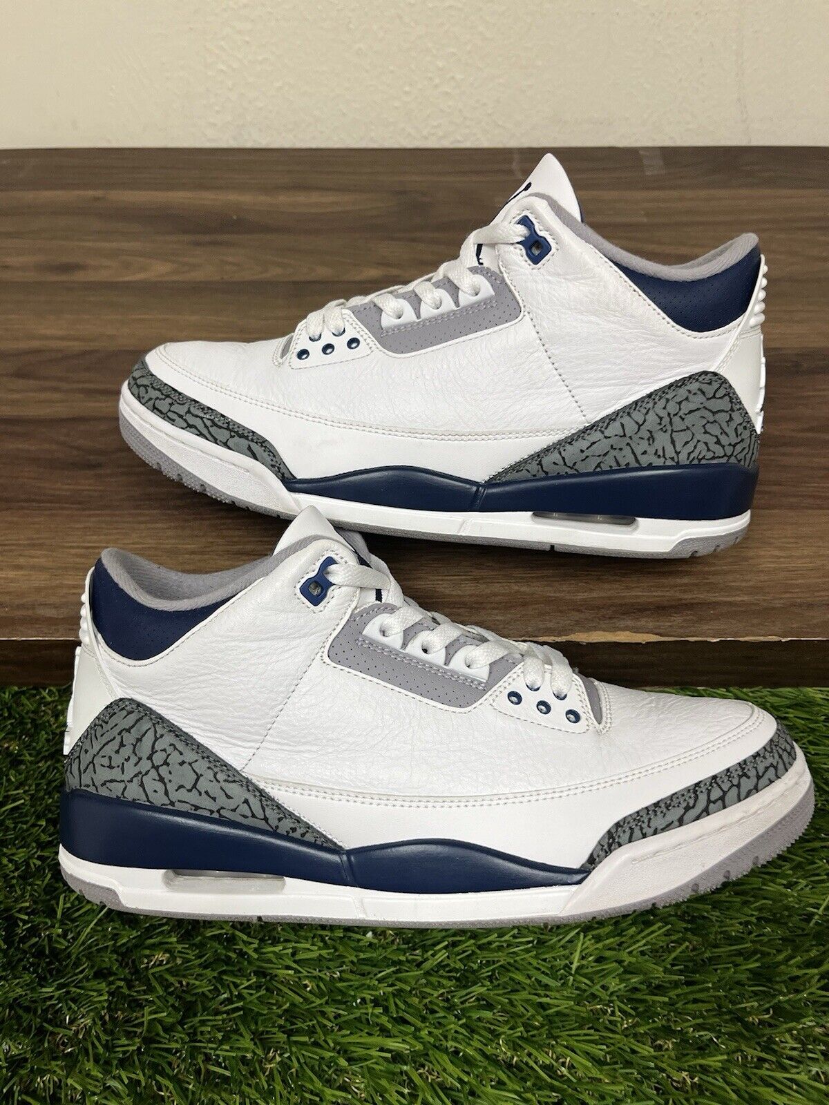 Nike Air Jordan 3 Retro Midnight Navy size 11 CT8532-140 OG III