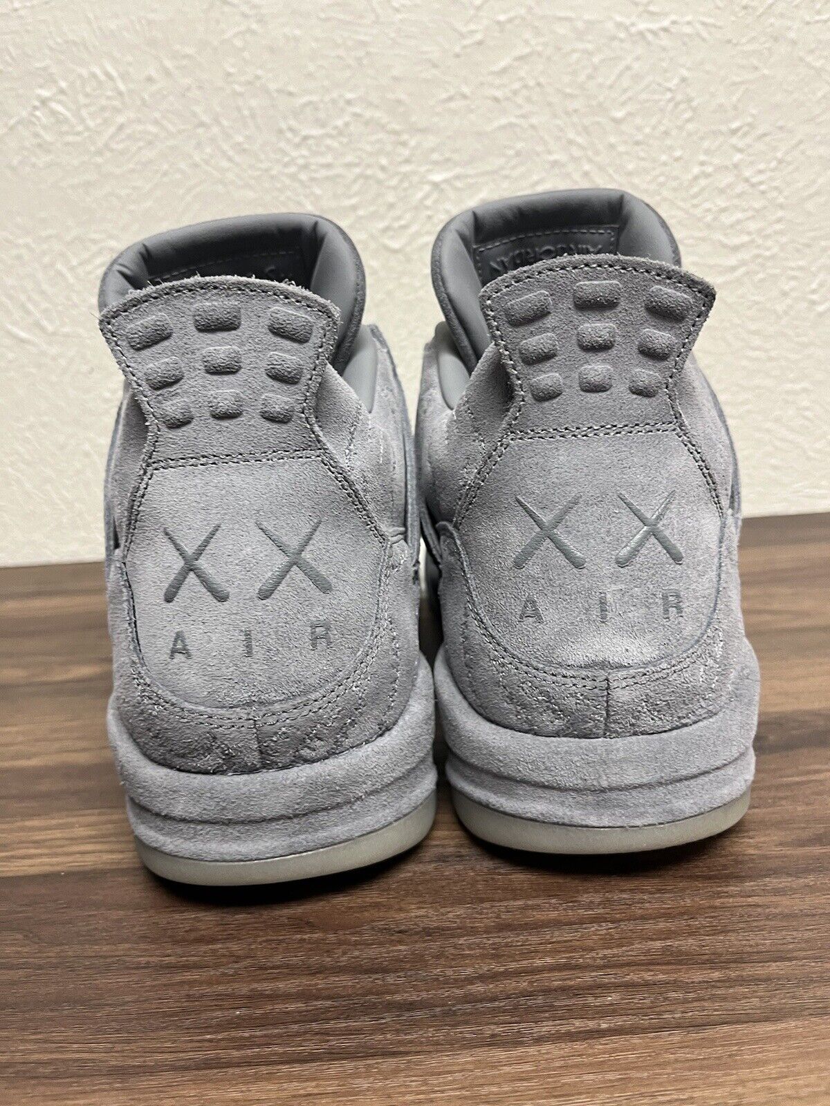 AIR JORDAN 4 RETRO KAWS COOL GREY MEN’S SIZE 14 OG BOX