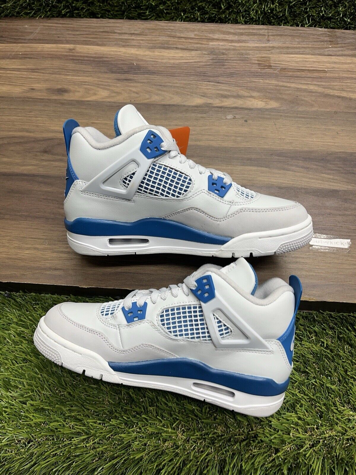 Size 6Y/7.5 Women - Air Jordan 4 Retro 2024 Military Blue 464