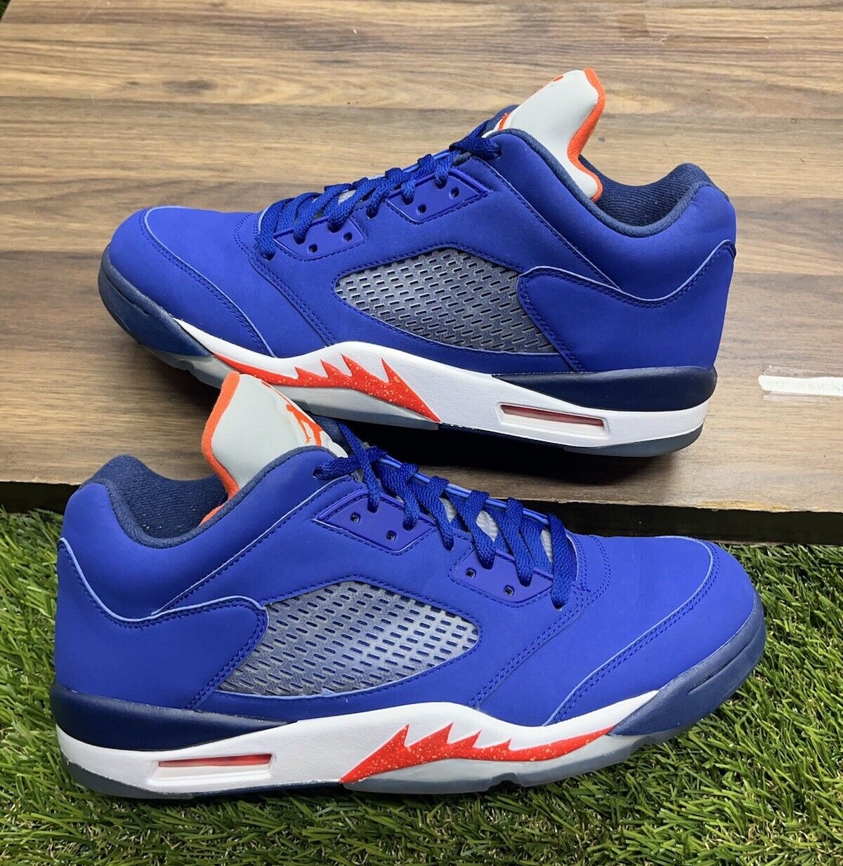 Air Jordan 5 Retro Low Knicks Pre Owned Mens Size 12 *463