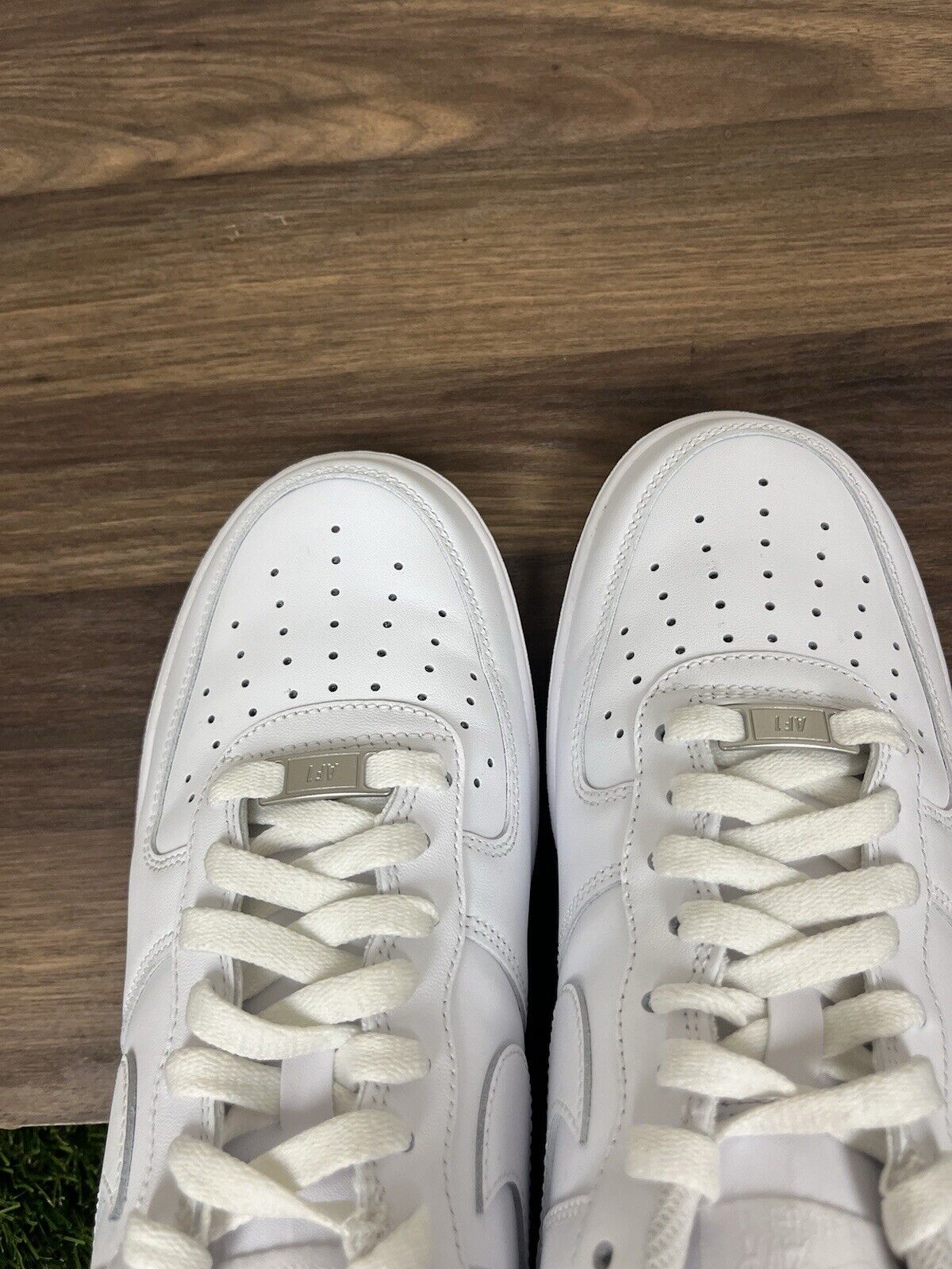 Size 10 - Nike Air Force 1 '07 Low Triple White. Left Shoe Amputee Only.