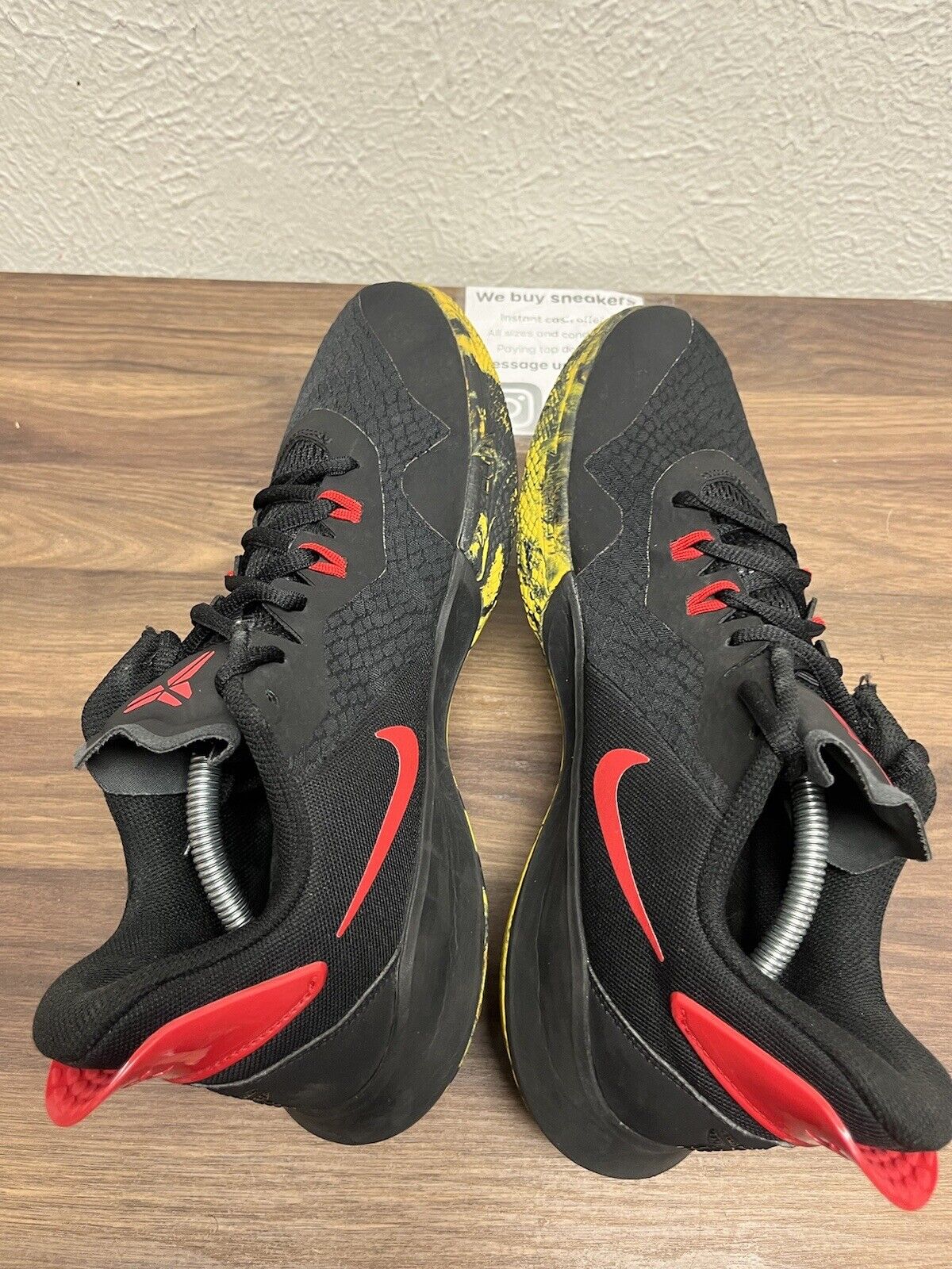 Size 11 - Nike Kobe Mamba Fury Bruce Lee University Red