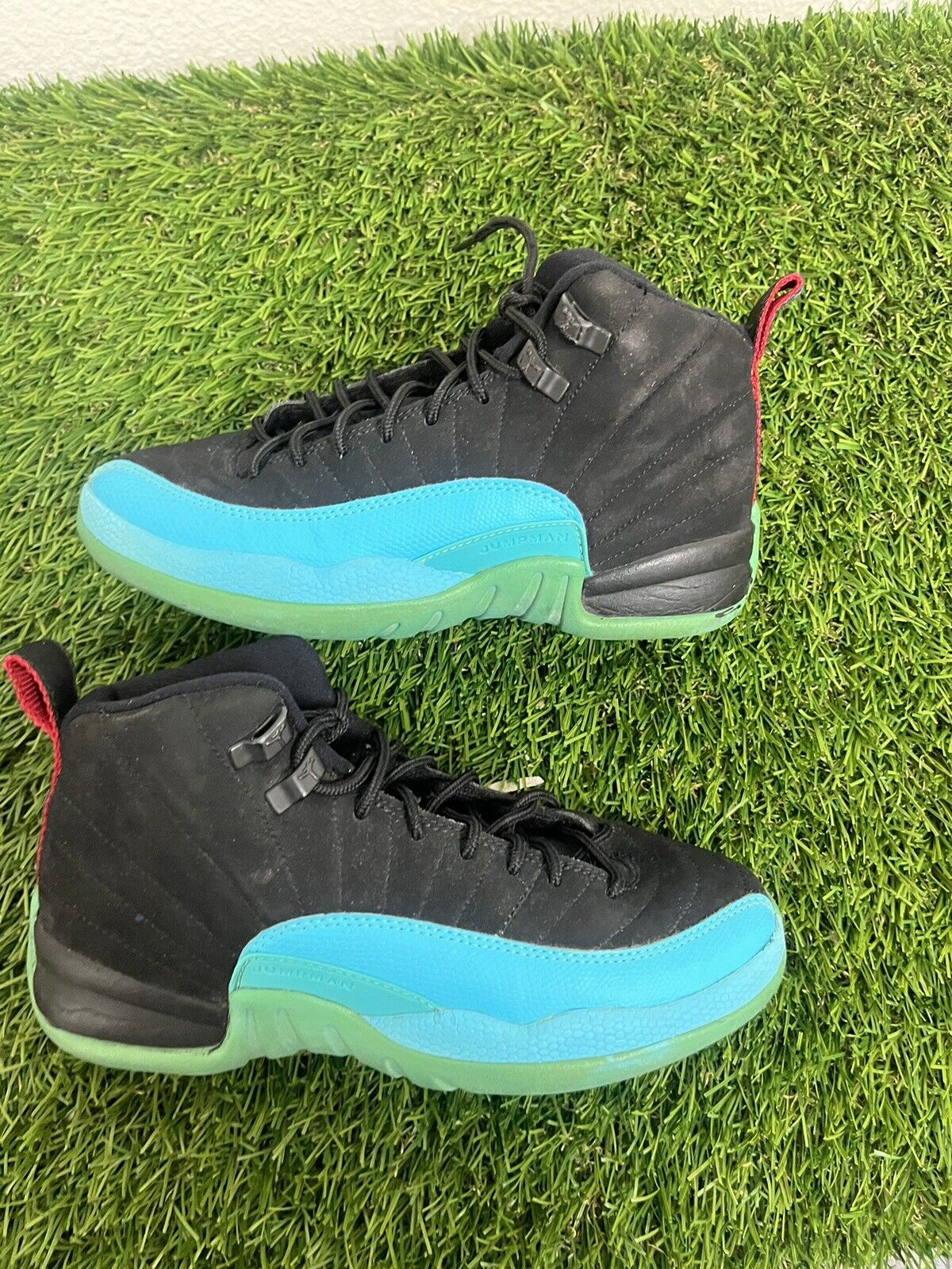 Size 4y - Jordan 12 Retro Mid Gamma Blue