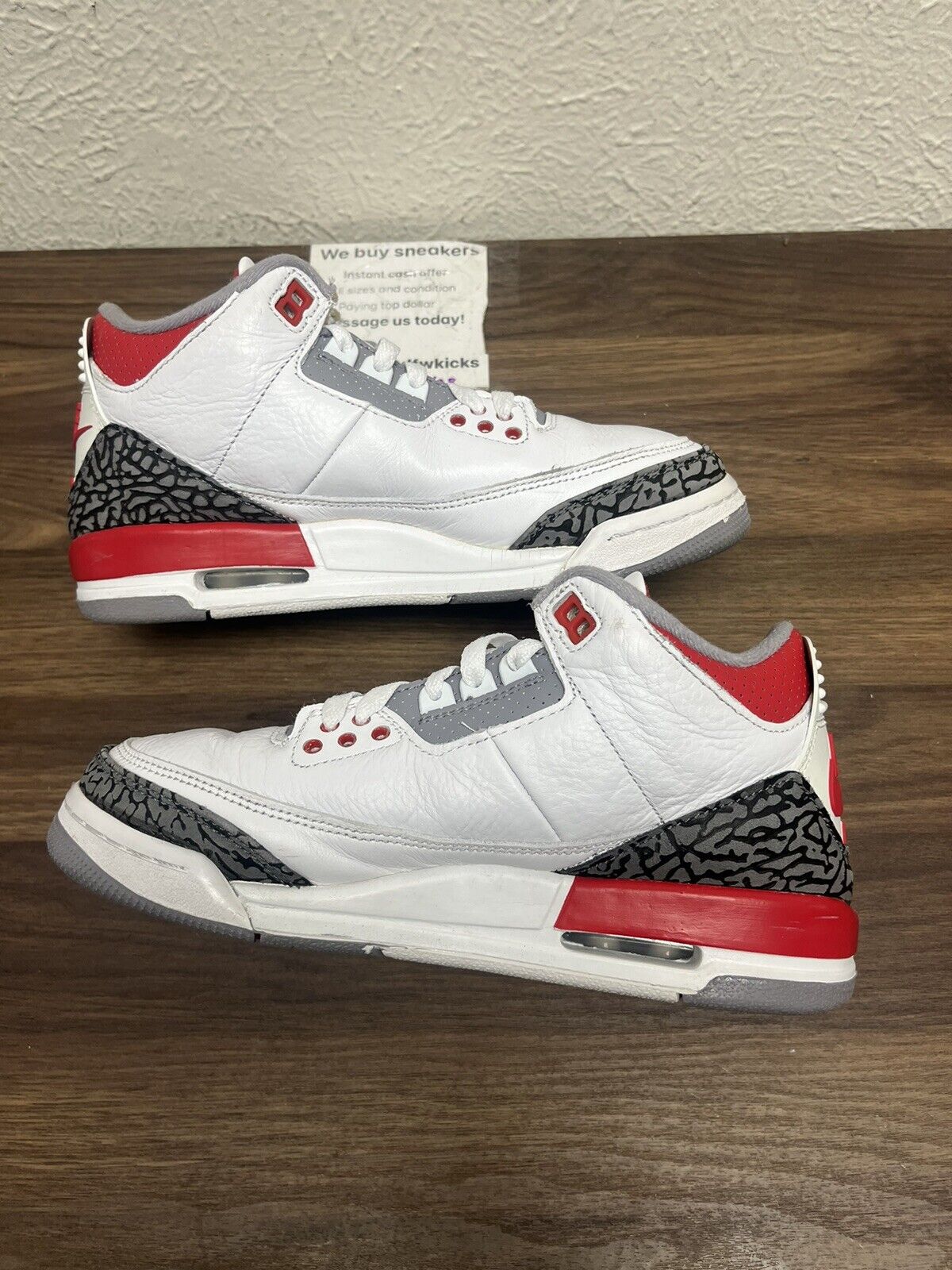 Air Jordan 3 Retro GS Fire Red Size 7Y 2022 DM0967-160 Ships Fast