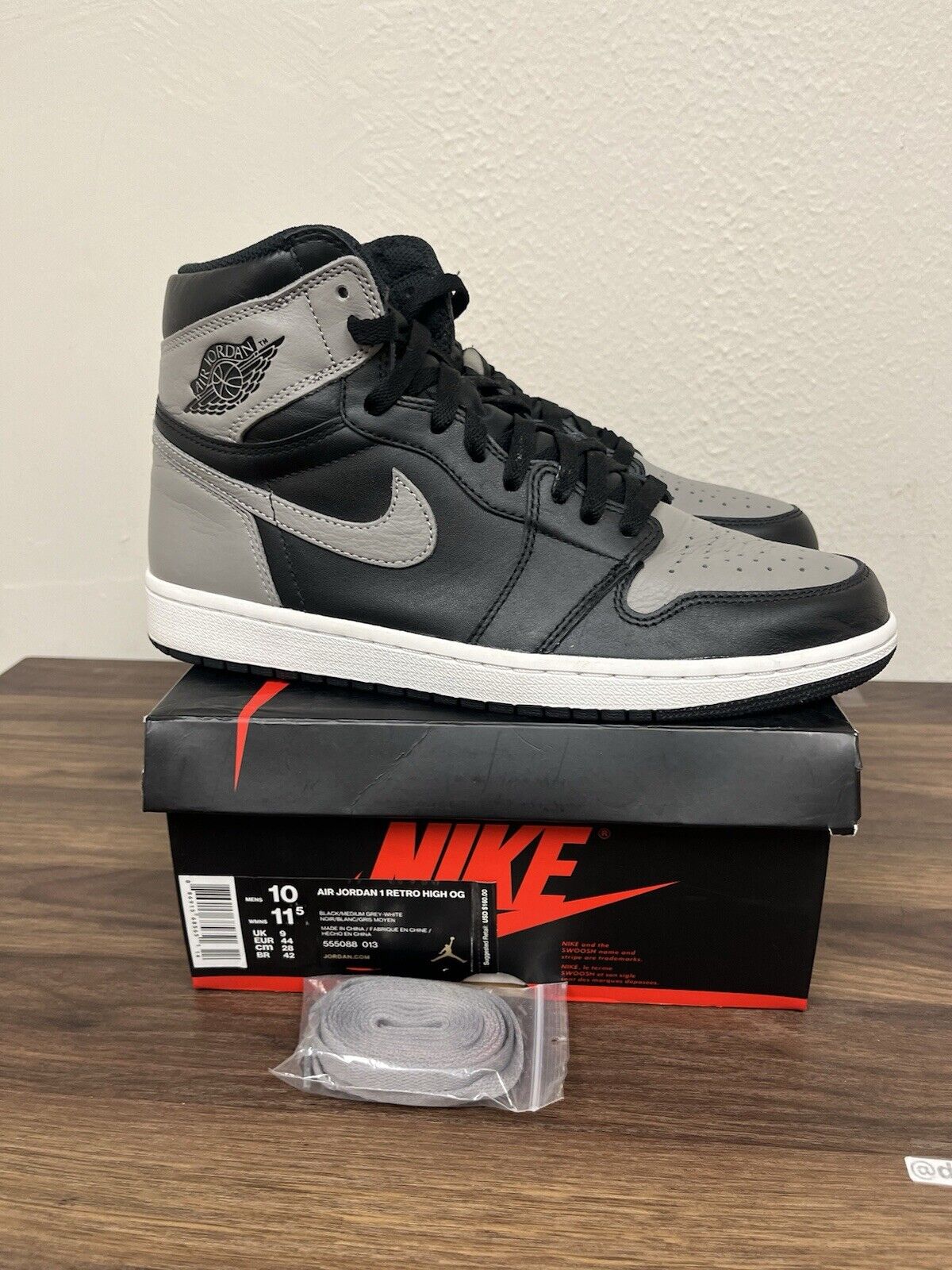 Size 10 - Jordan 1 Retro OG High Shadow