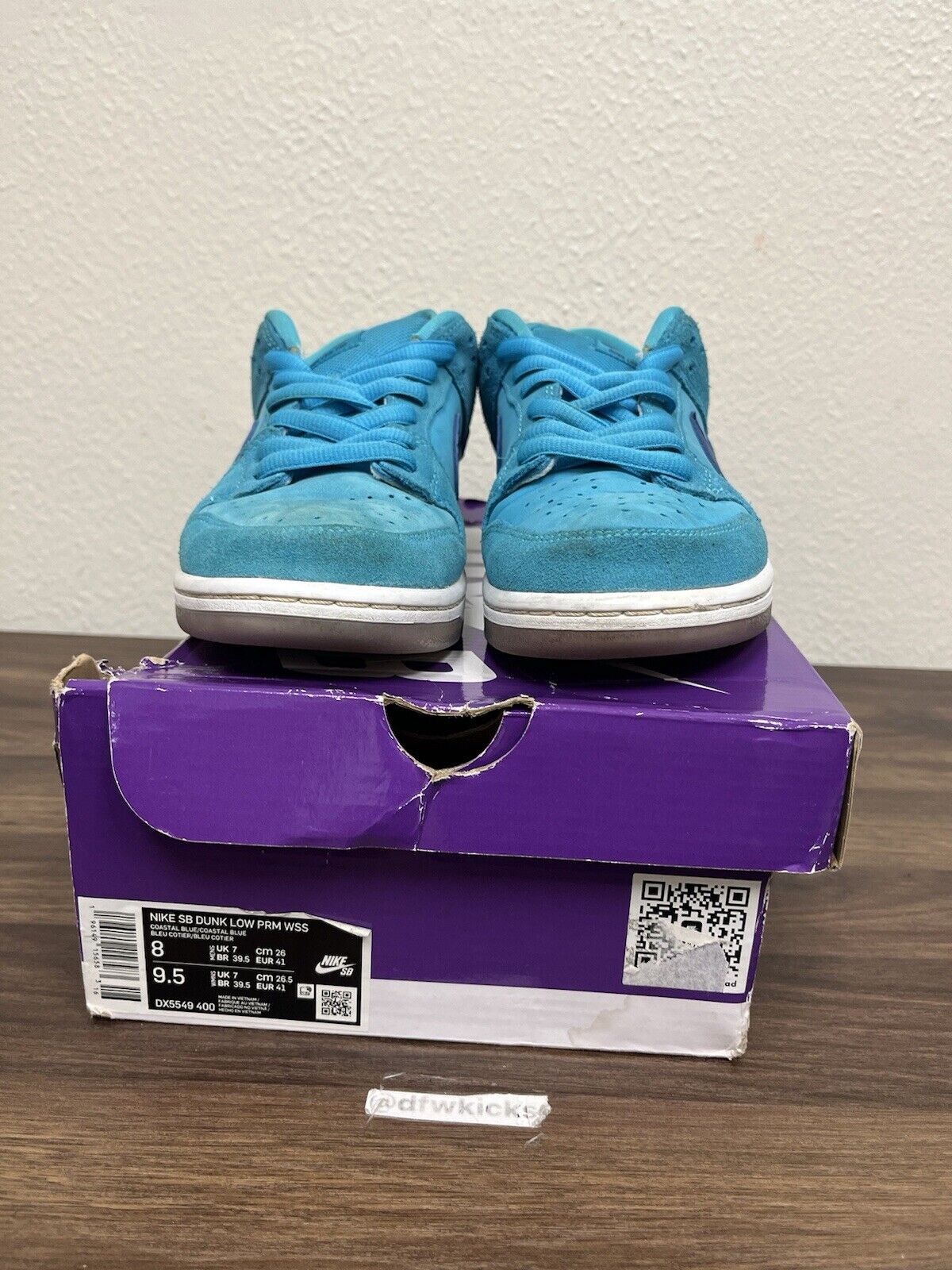 Size 8 - Nike SB Dunk Low Why So Sad? (USED Beater