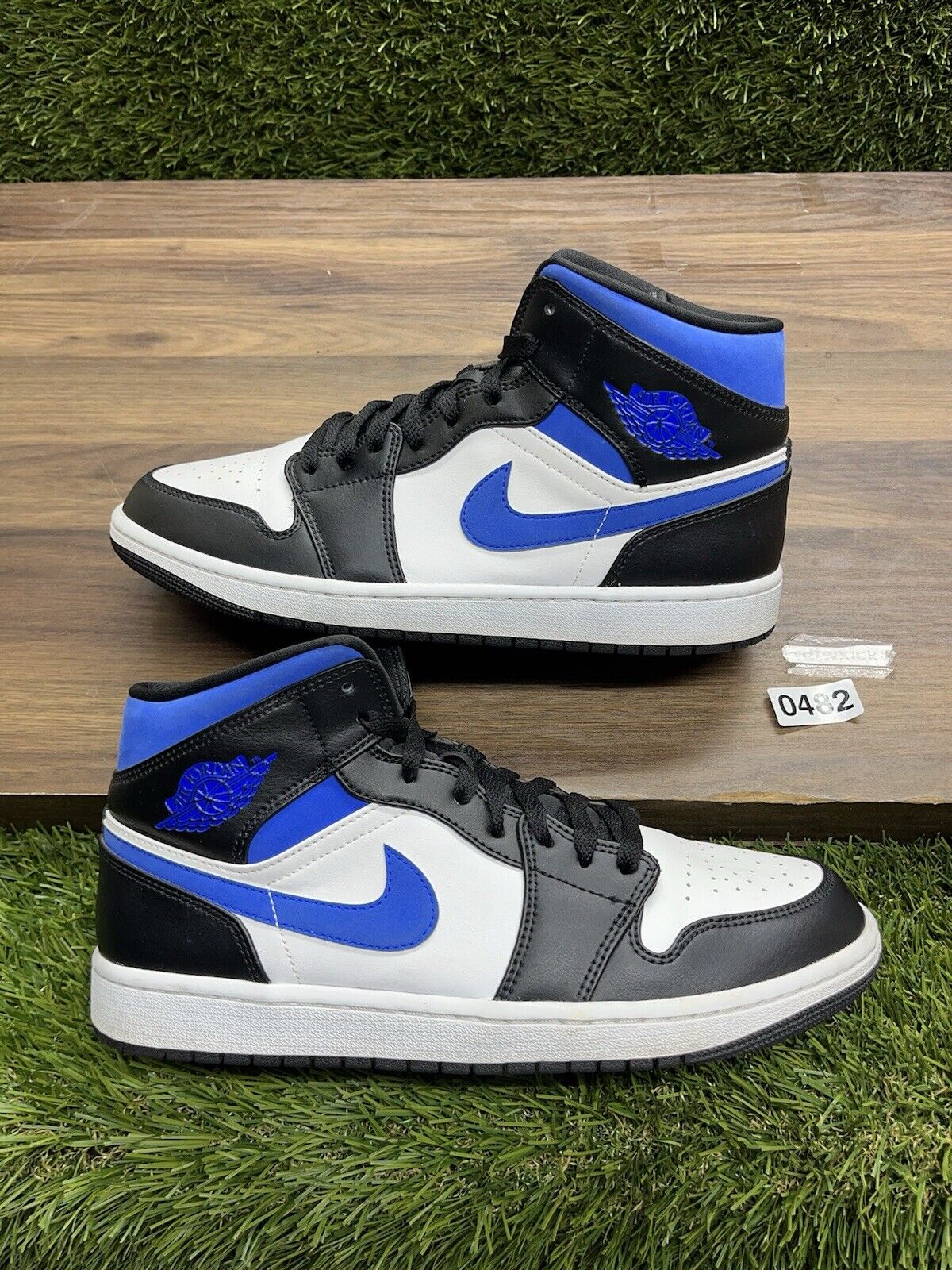 Size 10.5 - Air Jordan 1 Mid Racer Blue *482