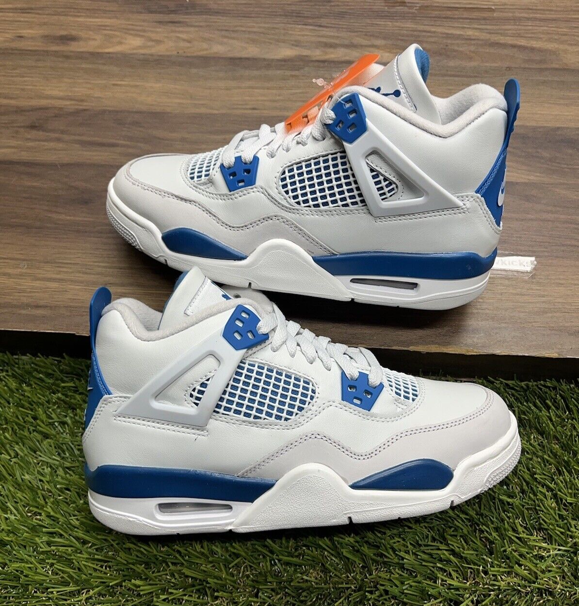 Size 6Y/7.5 Women - Air Jordan 4 Retro 2024 Military Blue 464