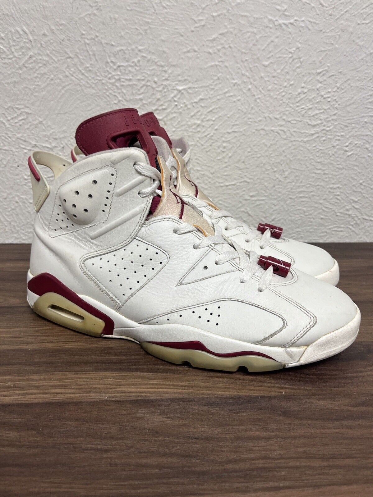 Size 11 - Jordan 6 Retro Maroon 2015