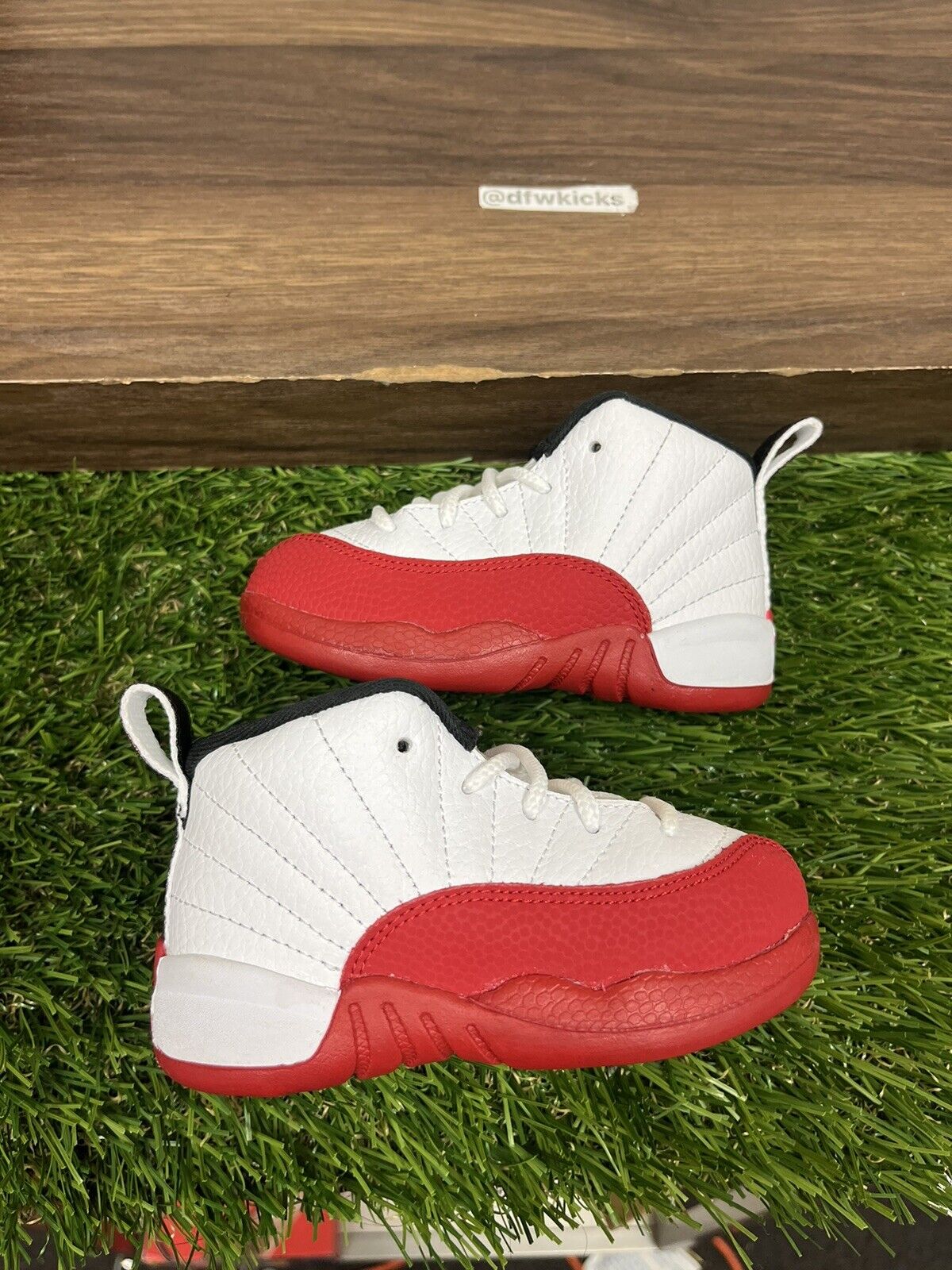 Air Jordan 12 Retro TD Cherry 2023 Size 6C 850000-116