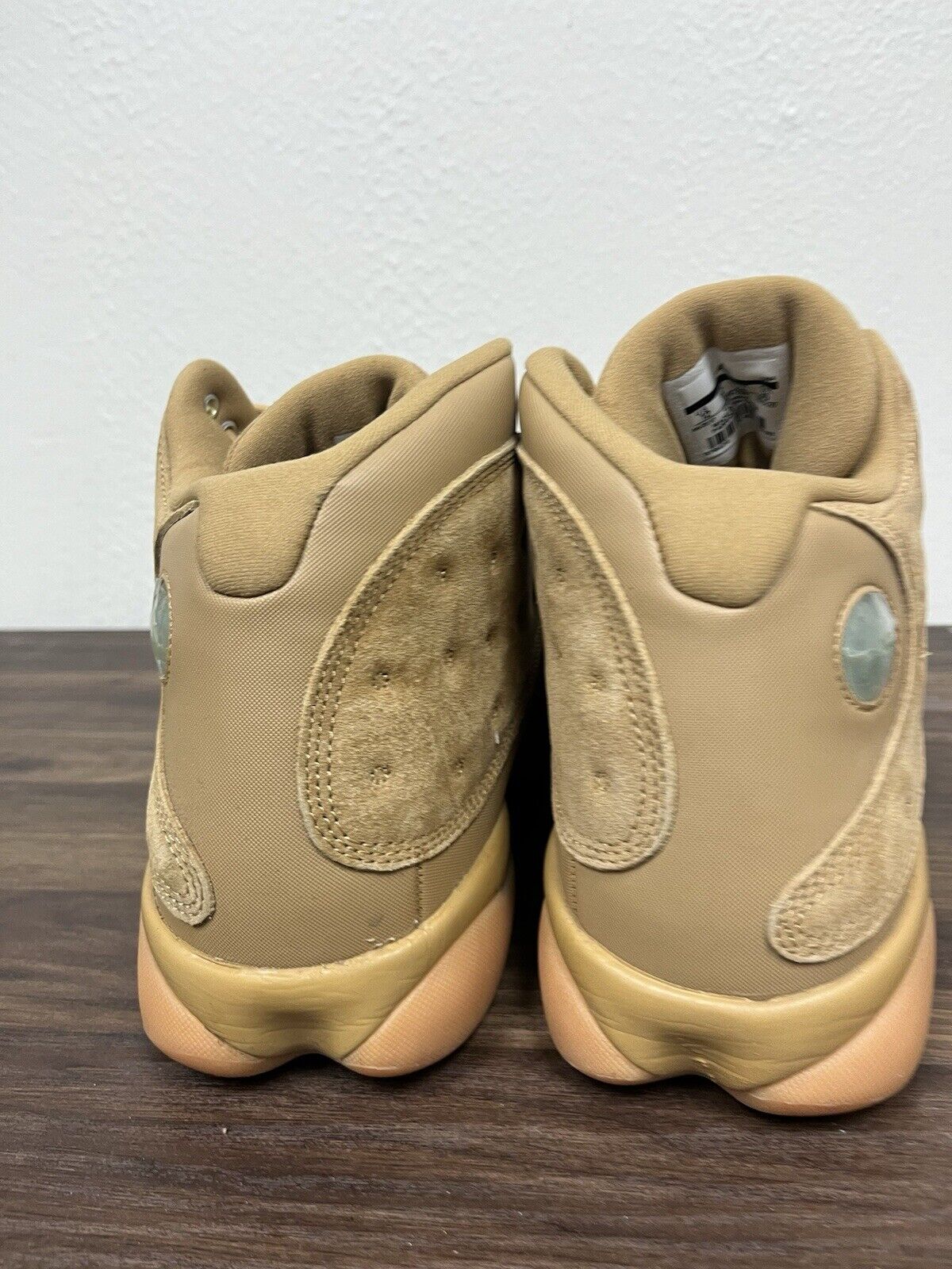 Nike Air Jordan 13 Wheat Men Size 12 414571-705 Brown Suede Basketball Shoes