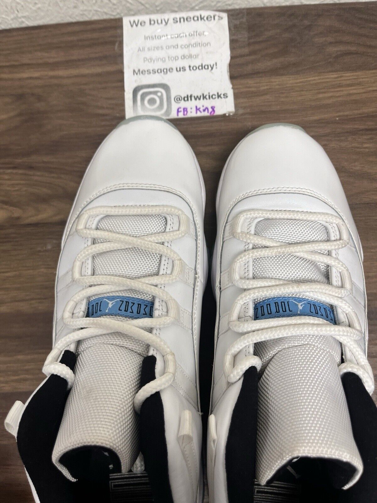 Size 10.5 - Jordan 11 Retro Low Legend Blue