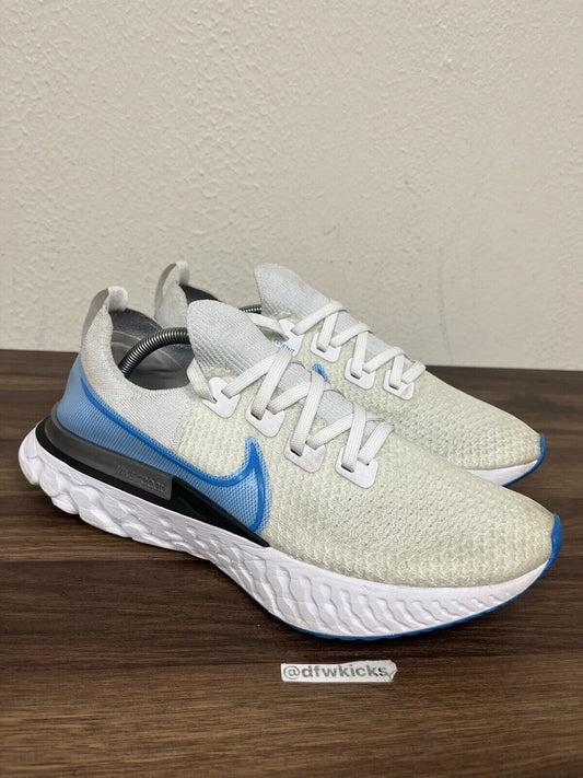 Size 11 - Nike React Infinity Run Flyknit White Photo Blue