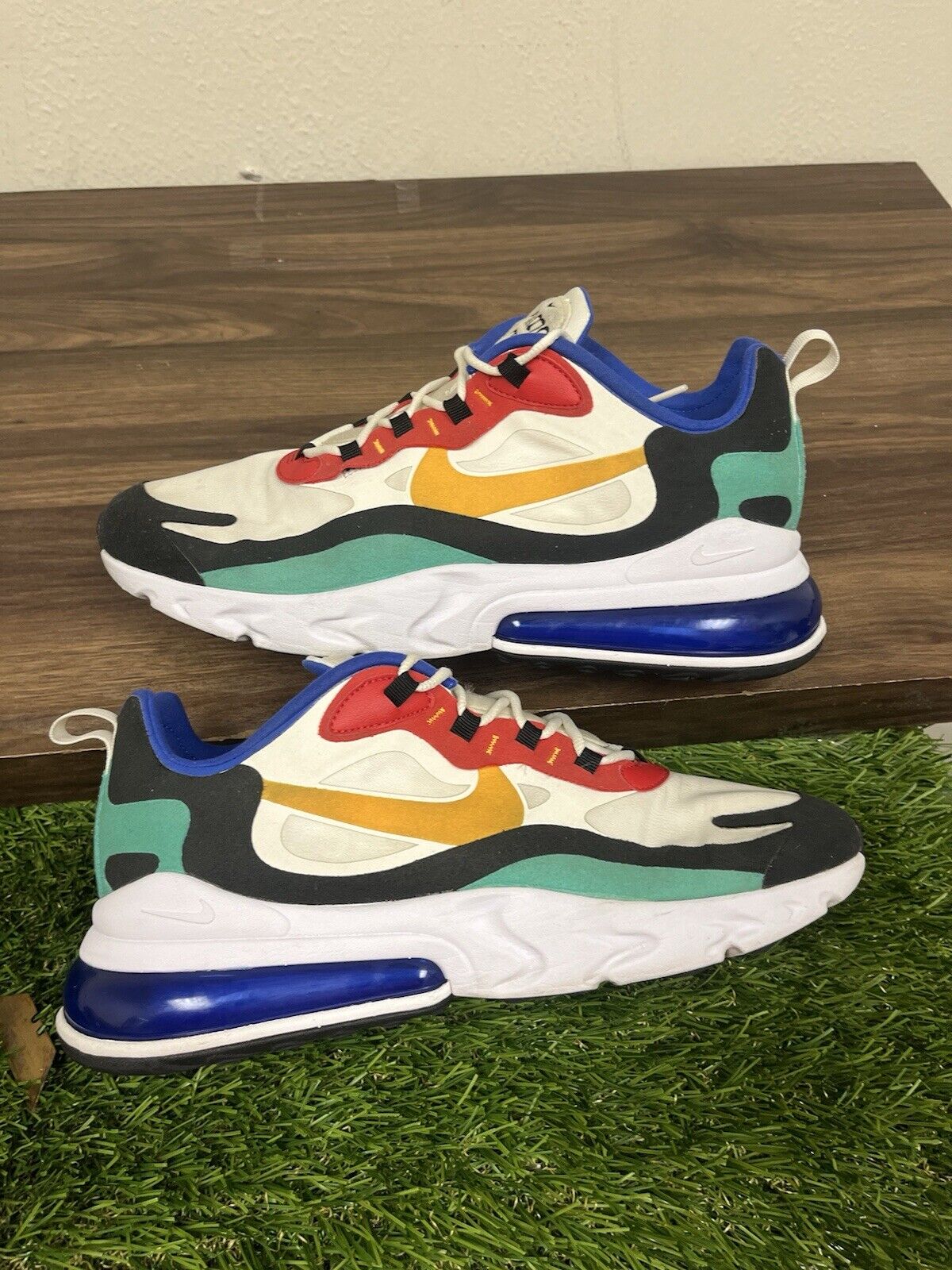 Nike Air Max 270 React 'Bauhaus' Men's Size 12 AO4971-002