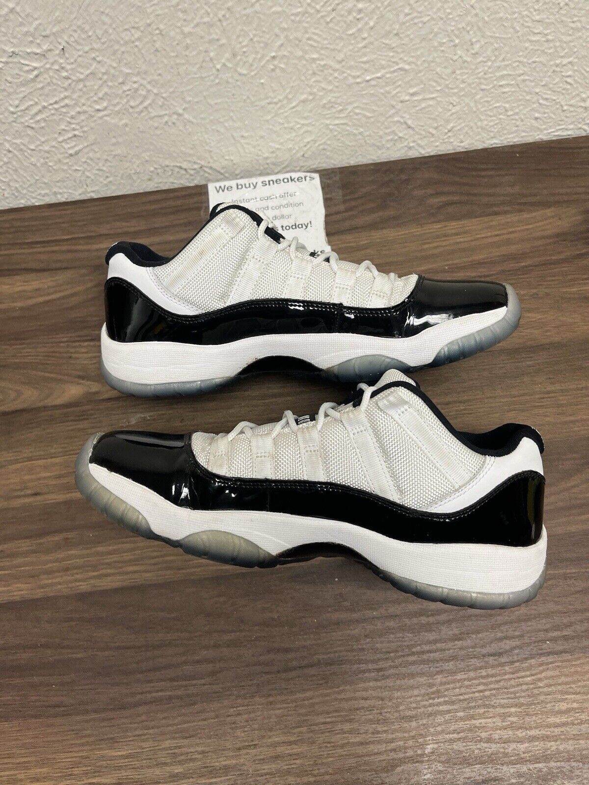 air jordan 11 retro low concord - size 7y 528896 153 - ships fast