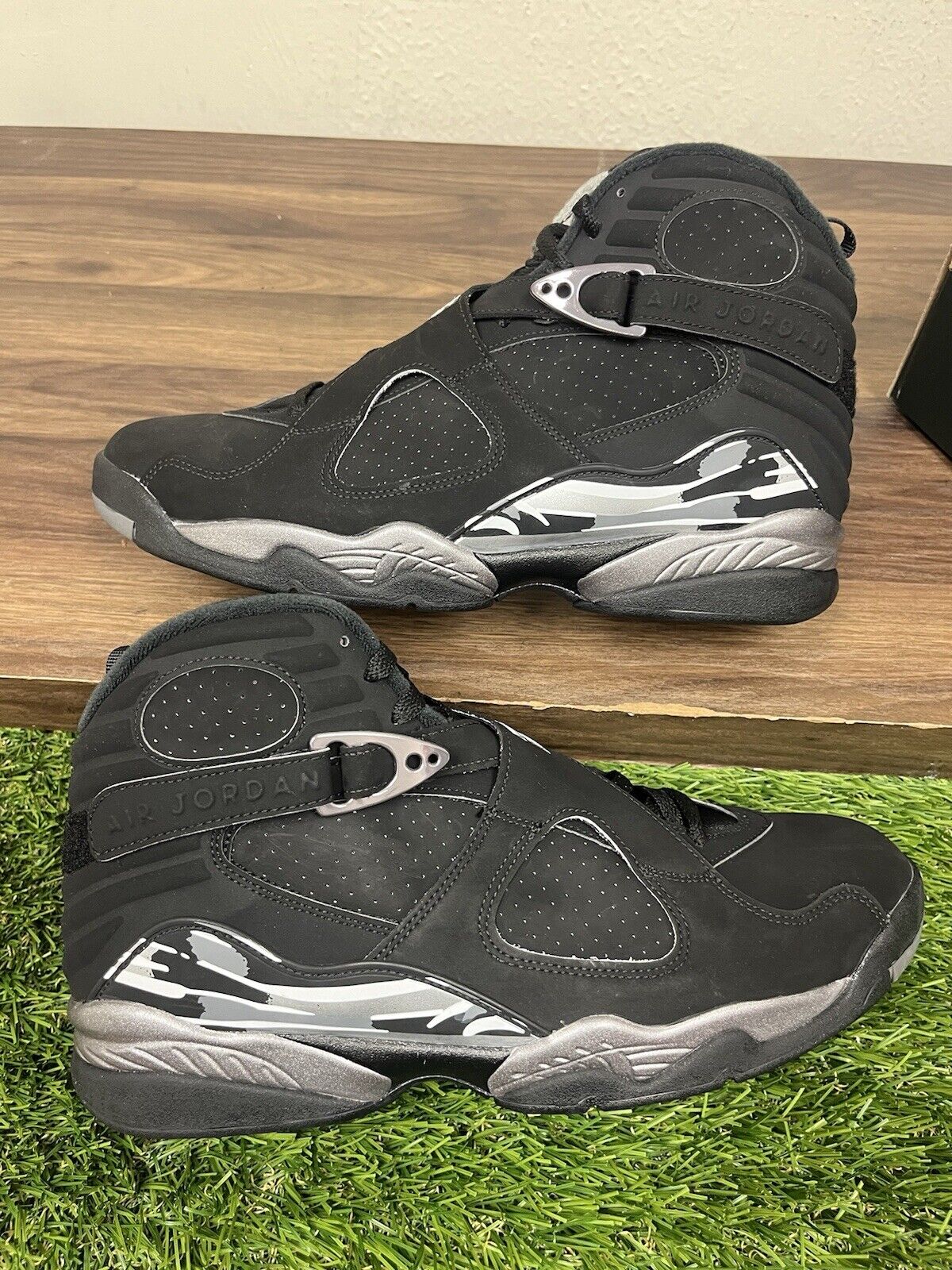 Jordan 8 Retro “Chrome” 2015- Size 12/WORN 1x/FAST SHIPPING!!!