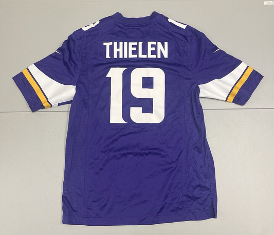 Adam Thielen Jersey Mens Medium Minnesota Vikings Purple #19 Nike On Field NFL