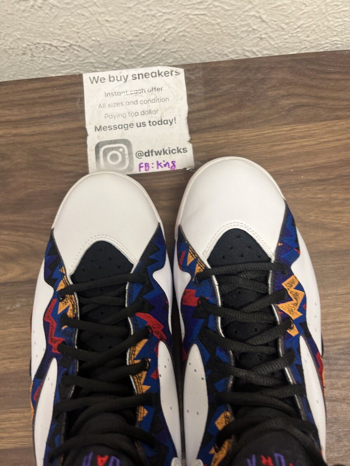 Nike Air Jordan 7 Retro Sweater size 12 304775-142 OG VII Clean