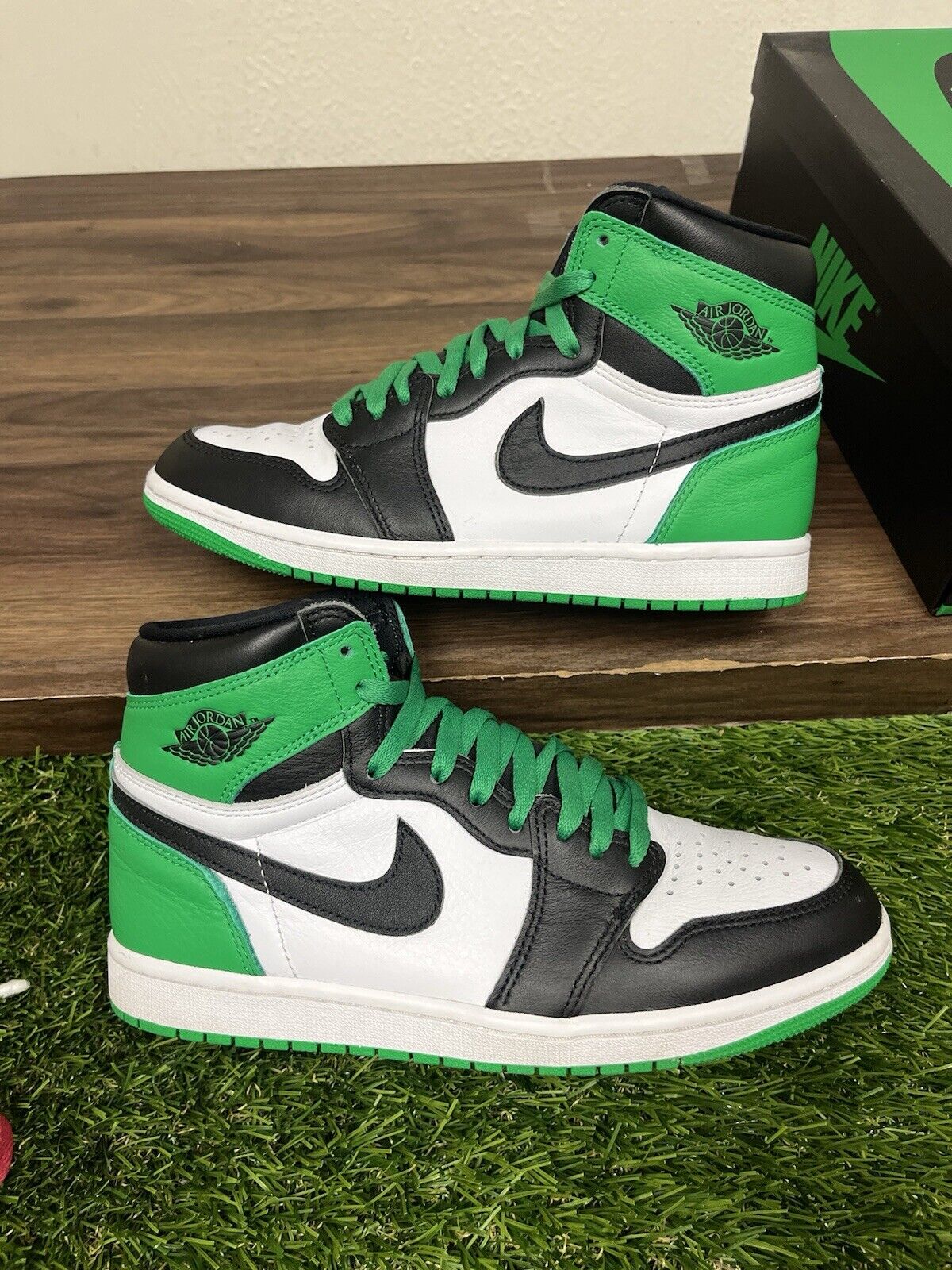 Size 8.5 - Air Jordan 1 Retro OG High Lucky Green