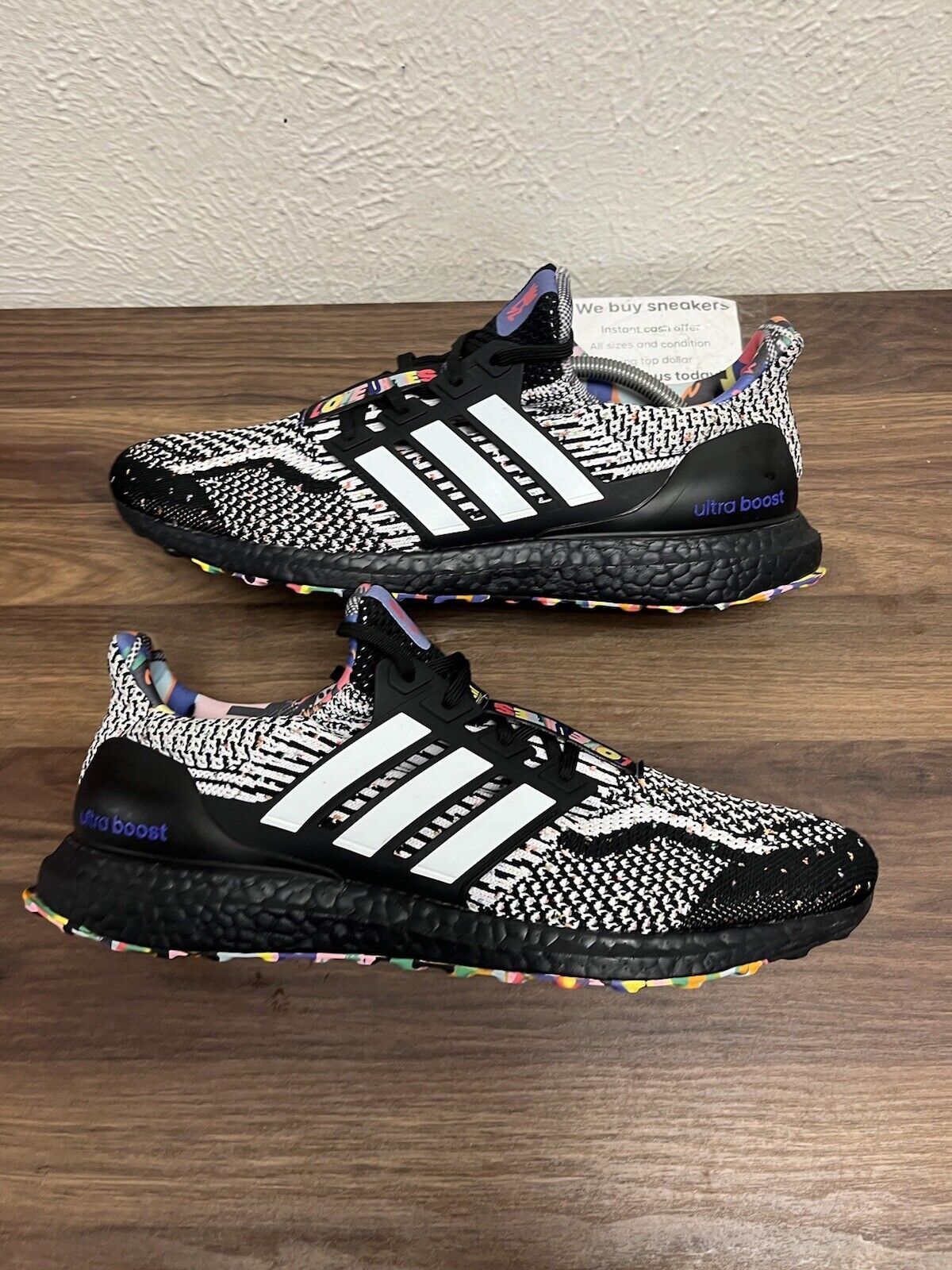 Adidas UltraBoost 5.0 x Kris Andrew Small Pride, GY4424, US Size 11 LGBT