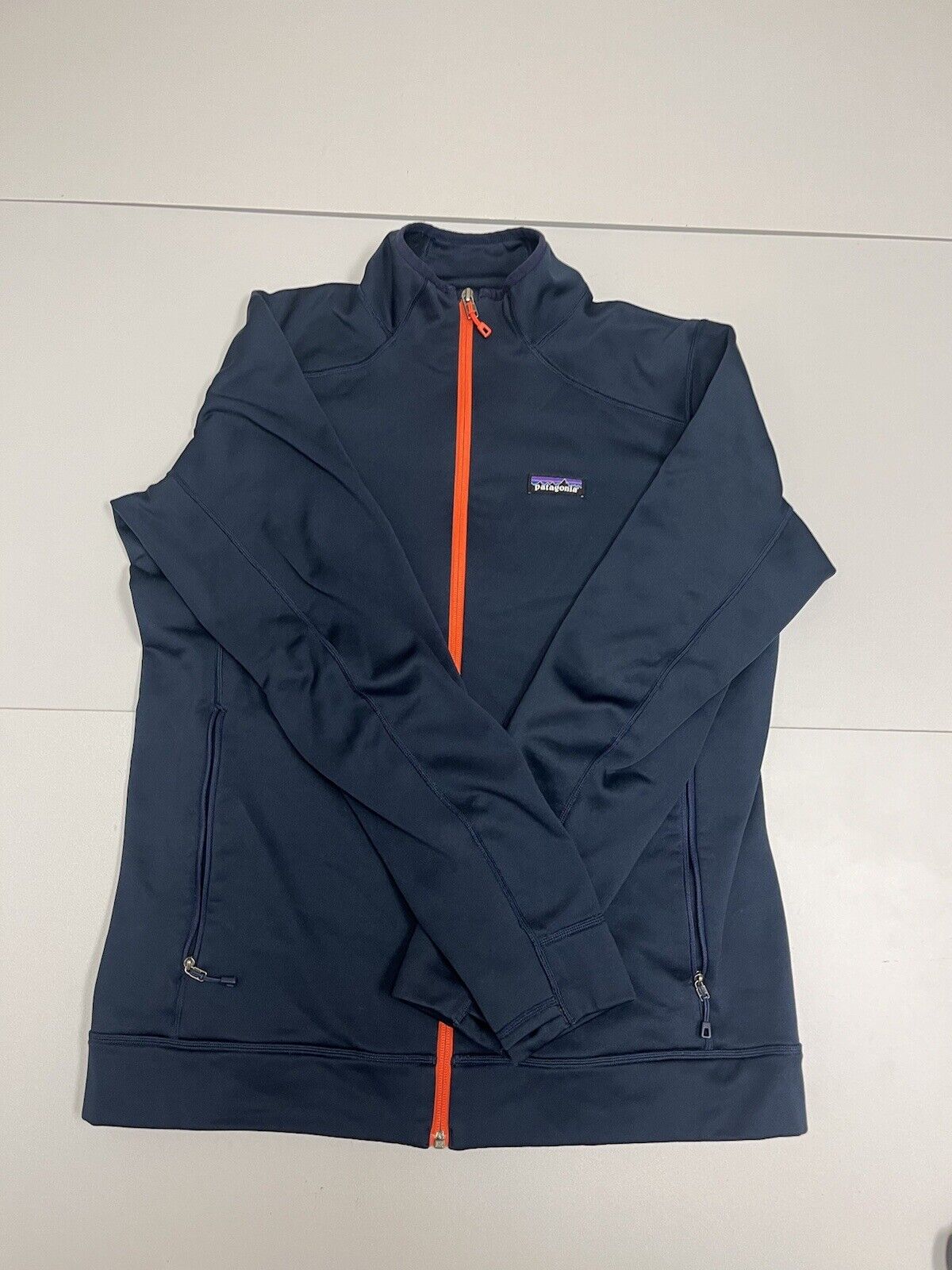 Patagonia Crosstrek Jacket Navy Blue Full Zip Polartec Size M  Mens