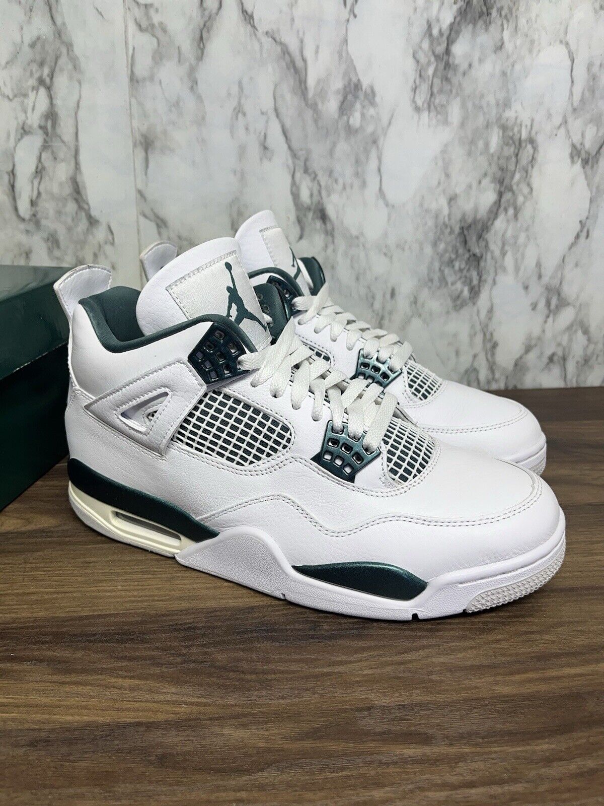 Nike Air Jordan 4 Retro Oxidized Green Size 8 FQ8138-103 *451