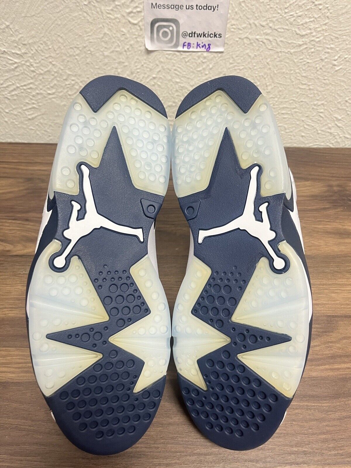 Size 10.5 - Jordan 6 Retro Midnight Navy