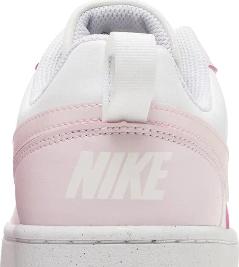 Nike Court Borough Low Recraft Boys DV5456-105 (White/Pink Foam), Size 5y (6.5w)