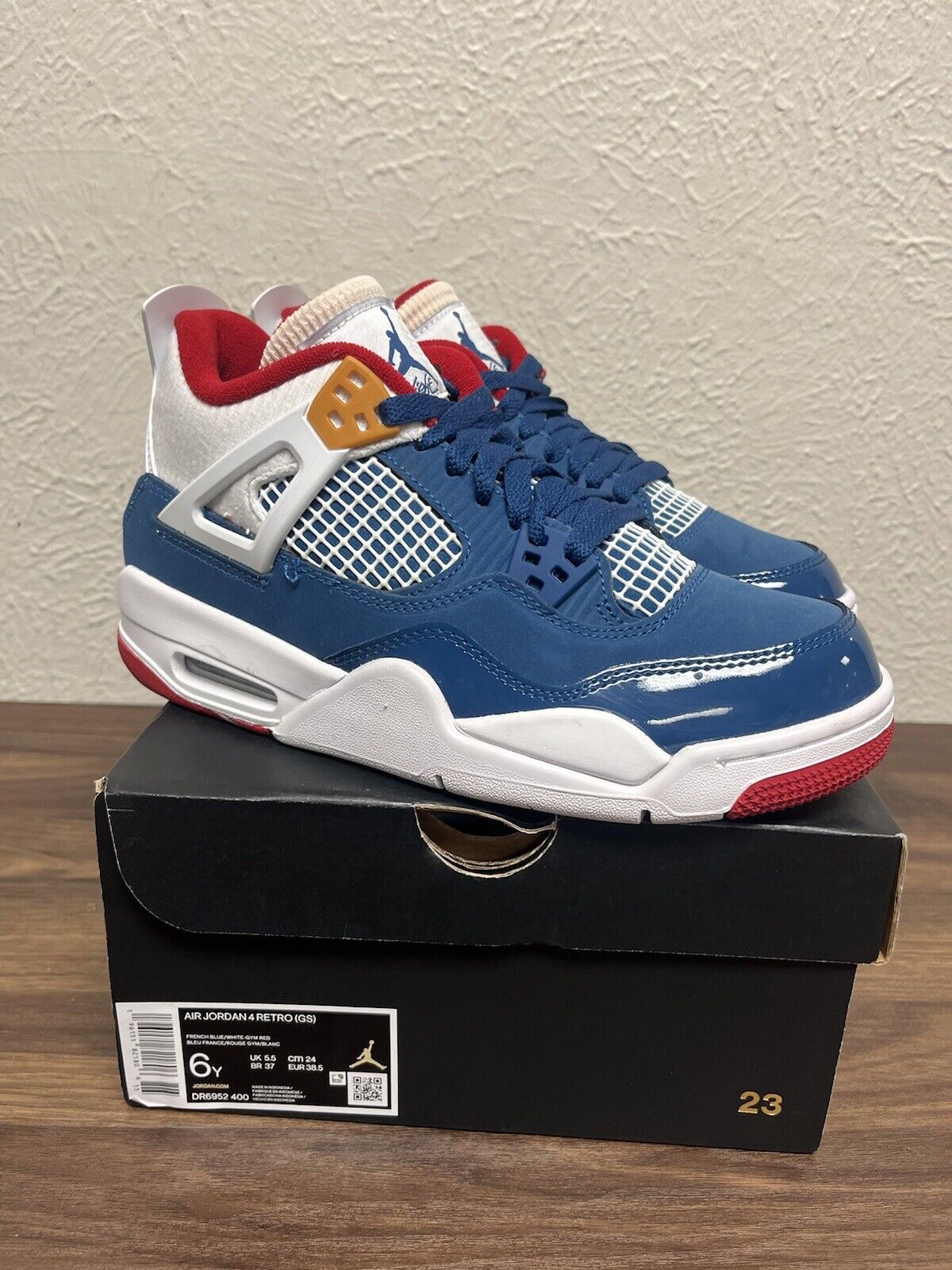 🔥Nike Air Jordan 4 Retro GS Messy Room DR6952-400 Size 6Y Authentic New DS