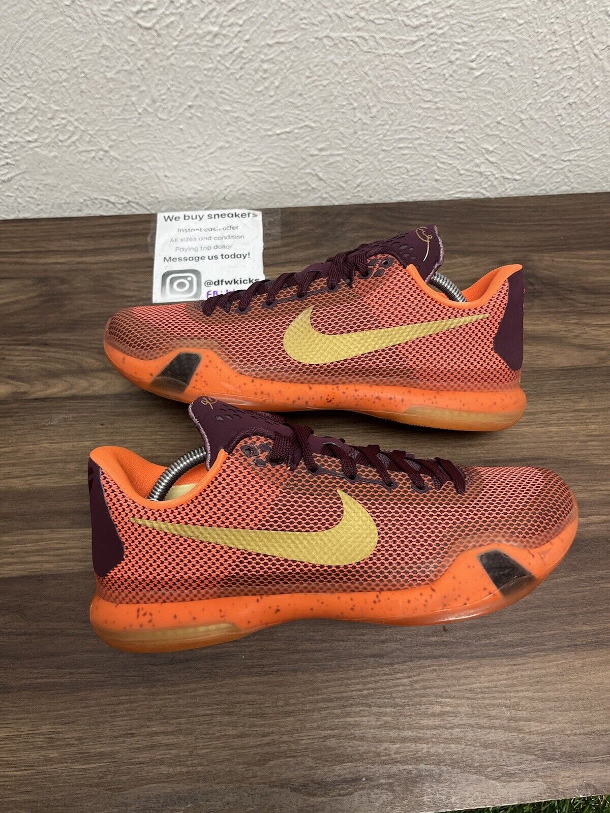 Nike Kobe X 10 Silk Road Size 9.5 Immaculate Condition Rare Gem 🔥🔥 705317-676