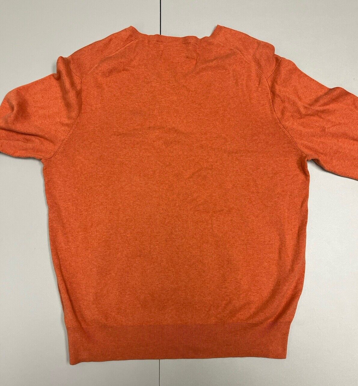 Polo Ralph Lauren Long Sleeve V Neck Pullover Sweater  Pima Cotton Men Large