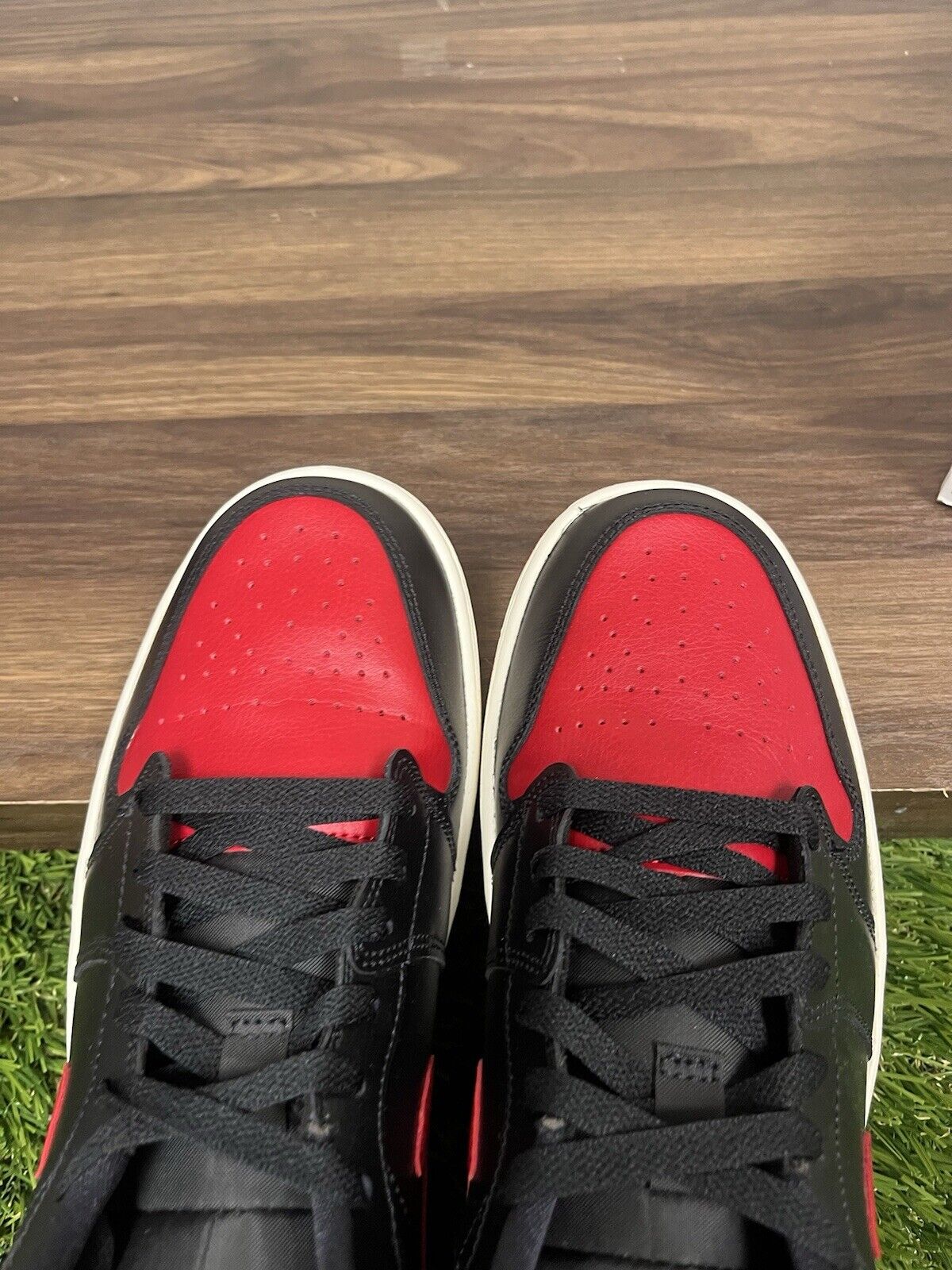 Size 12 - Air Jordan 1 Low Bred Sail W (10.5 for men)