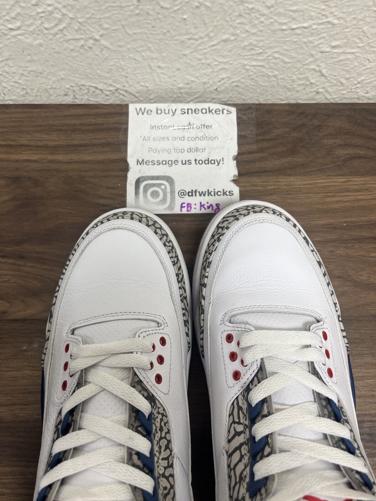 Size 10.5 - Jordan 3 Retro OG Mid True Blue