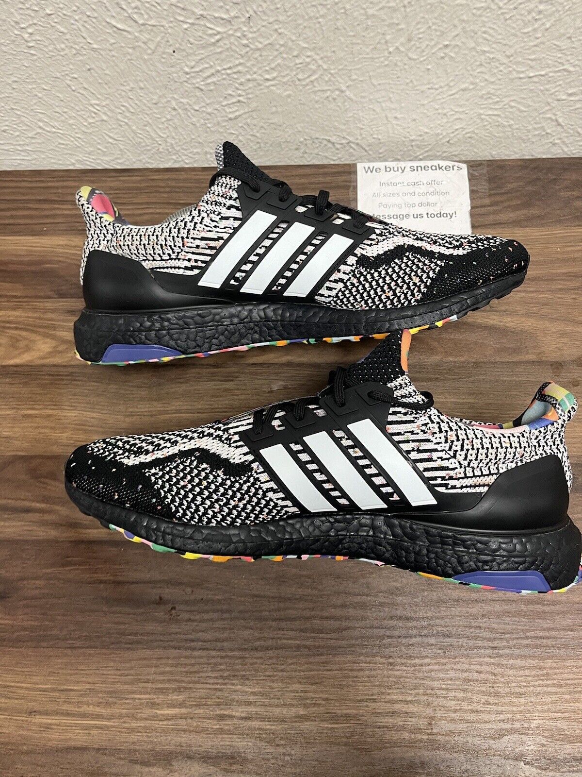 Adidas UltraBoost 5.0 x Kris Andrew Small Pride, GY4424, US Size 11 LGBT