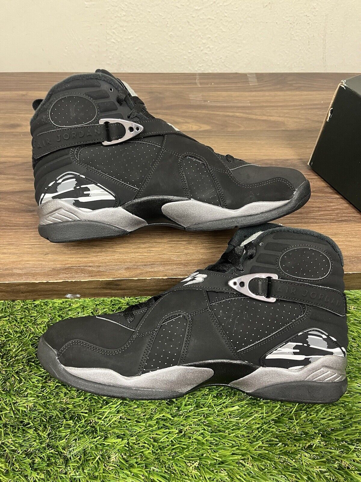 Jordan 8 Retro “Chrome” 2015- Size 12/WORN 1x/FAST SHIPPING!!!