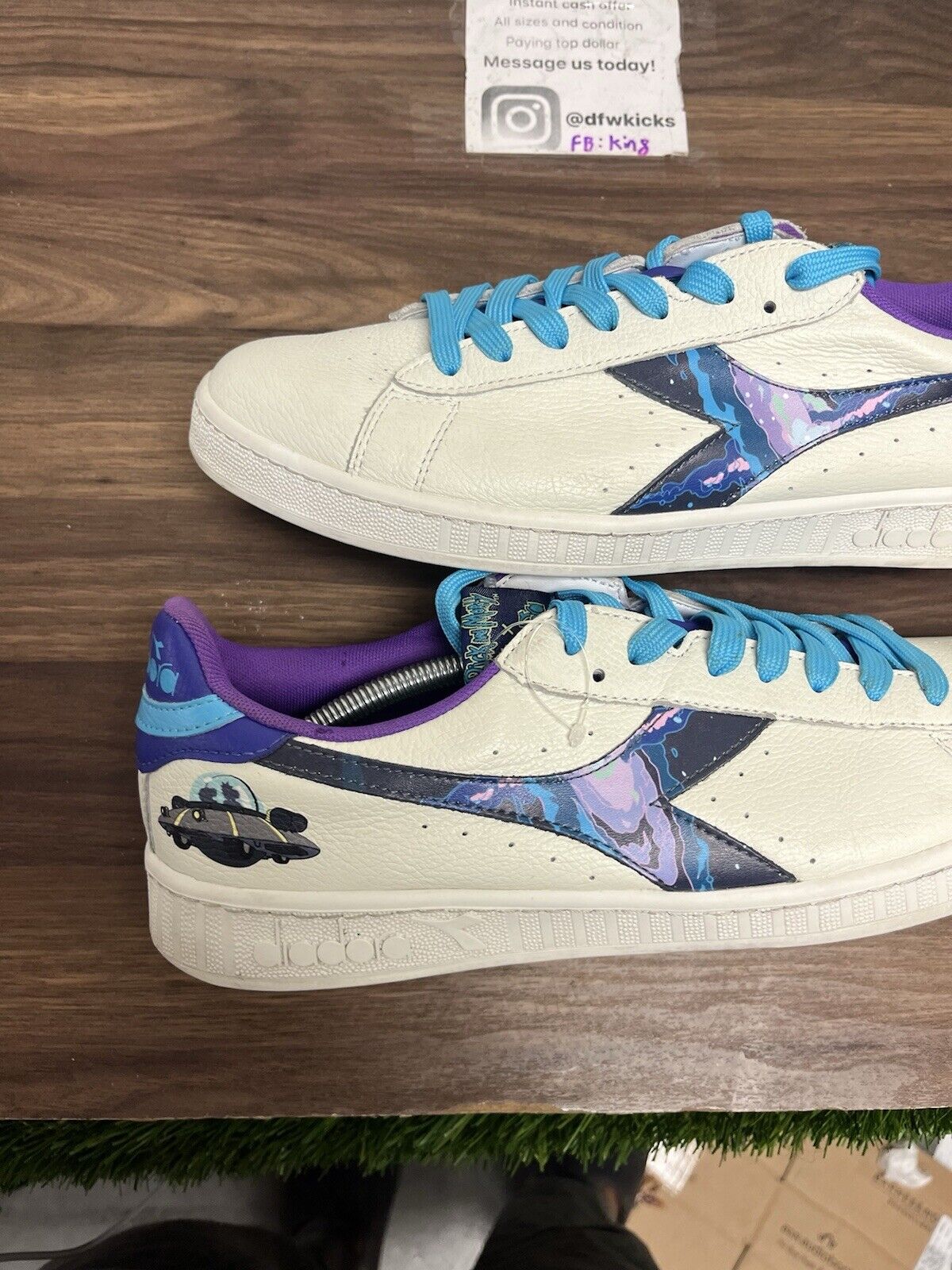 Diadora Rick and Morty x Game ‘Intergalactic’ - Men’s Size: 12