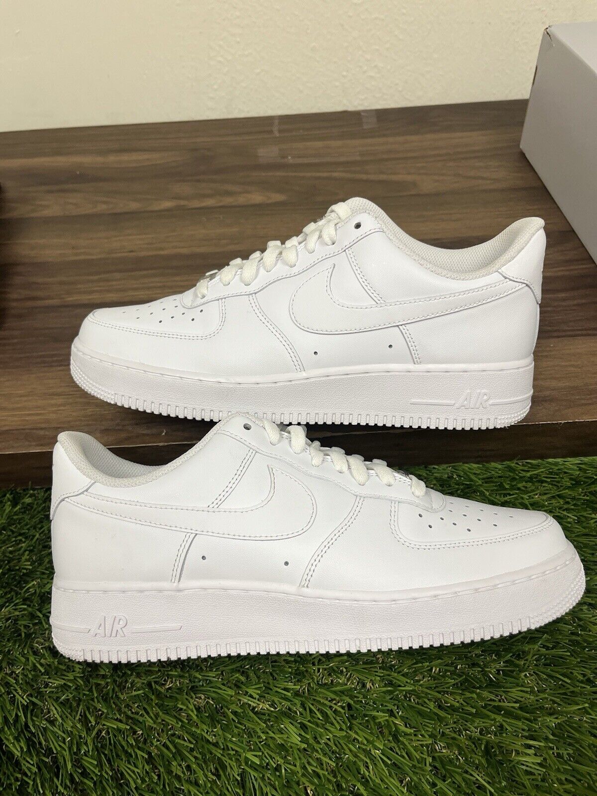 Size 10 - Nike Air Force 1 '07 Low Triple White. Left Shoe Amputee Only.