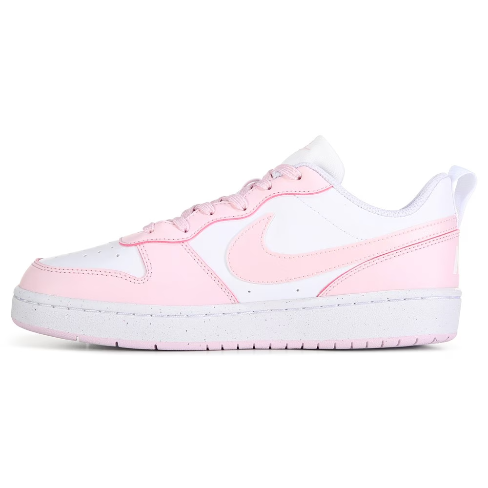 Nike Court Borough Low Recraft Boys DV5456-105 (White/Pink Foam), Size 6y