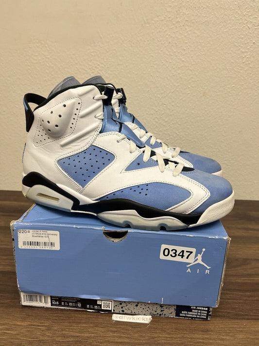 Size 10.5 - Jordan 6 Retro Mid UNC Home 347