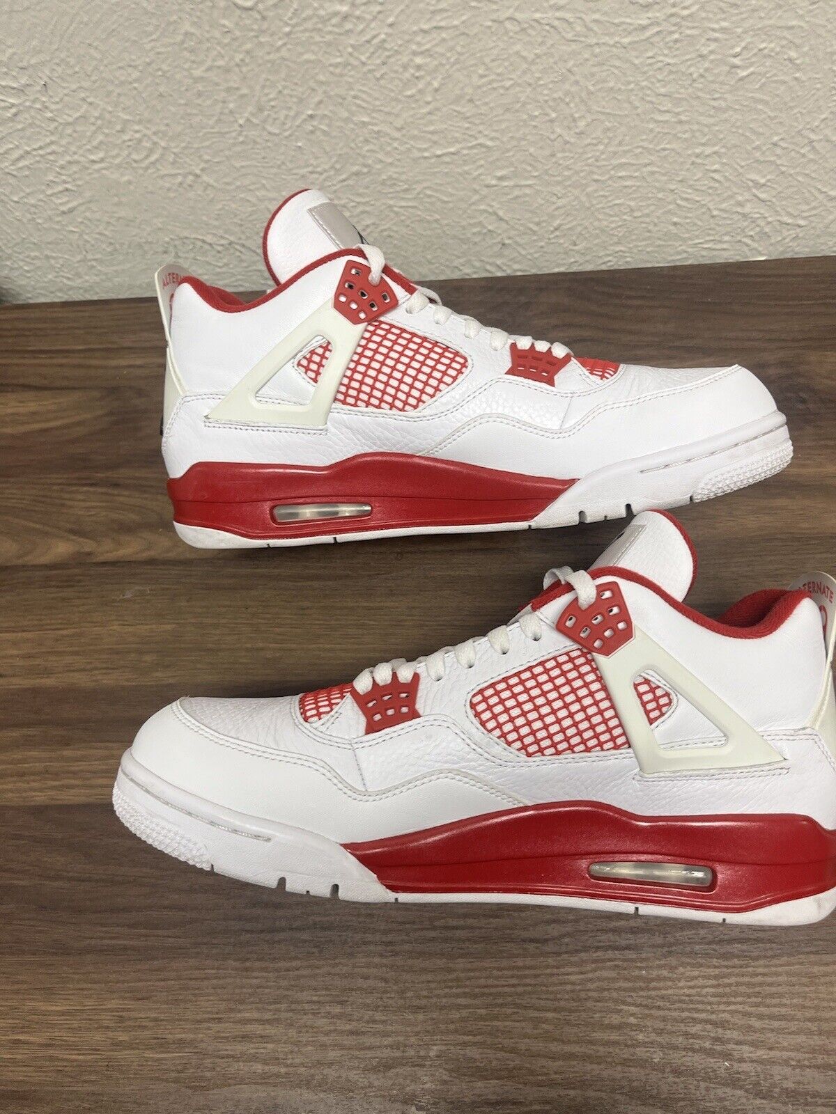 Nike Air Jordan 4 IV 2016 Retro Alternate 89 Size 11.5 White Red